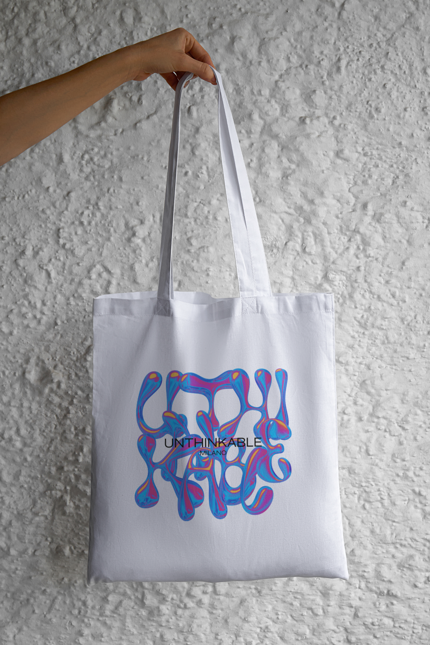 Borsa Unthinkable Milano in cotone organico
